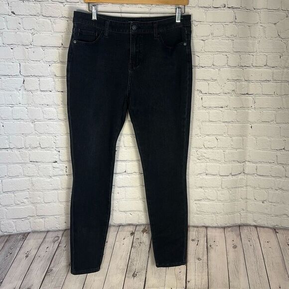 Judy Blue 88218 High Waist Skinny Fit Black Jeans Denim size 13/31 - Picture 1 of 10